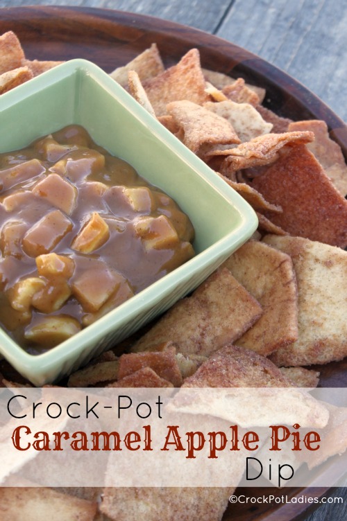 Crock-Pot Caramel Apple Pie Dip