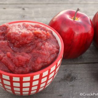 Crock-Pot Cranberry Applesauce