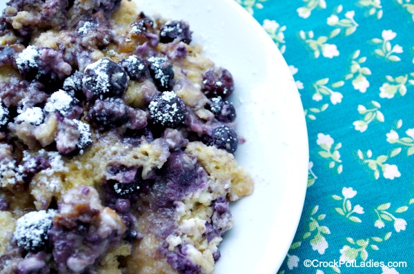 Crock-Pot Blueberry Breakfast Casserole
