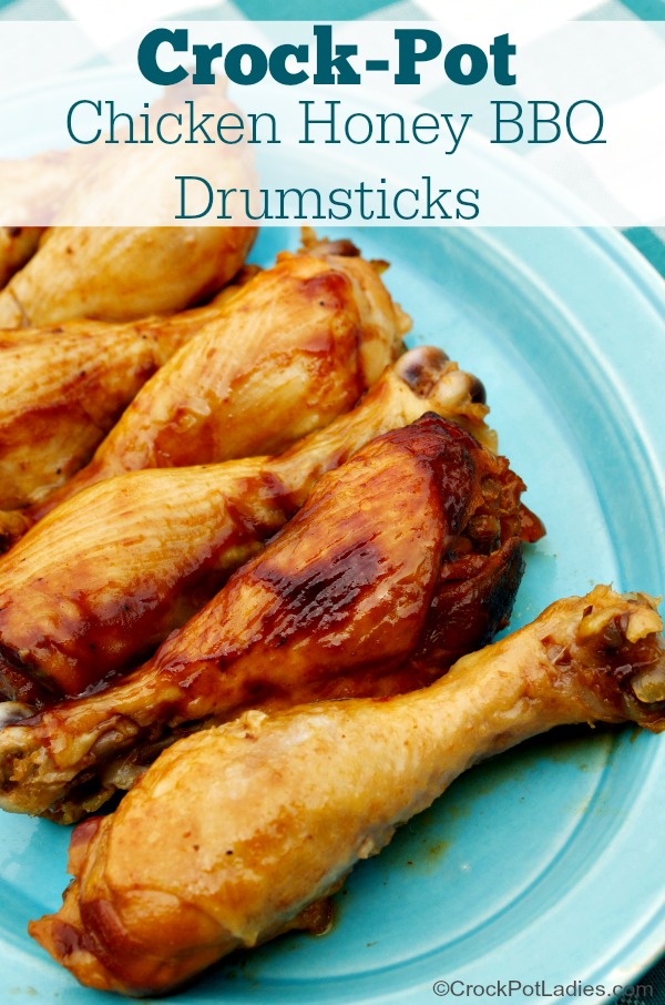 Crock-Pot Chicken Honey BBQ Drumsticks