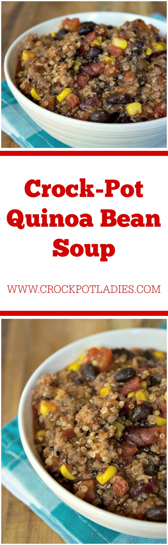 Crock-Pot Quinoa Bean Soup