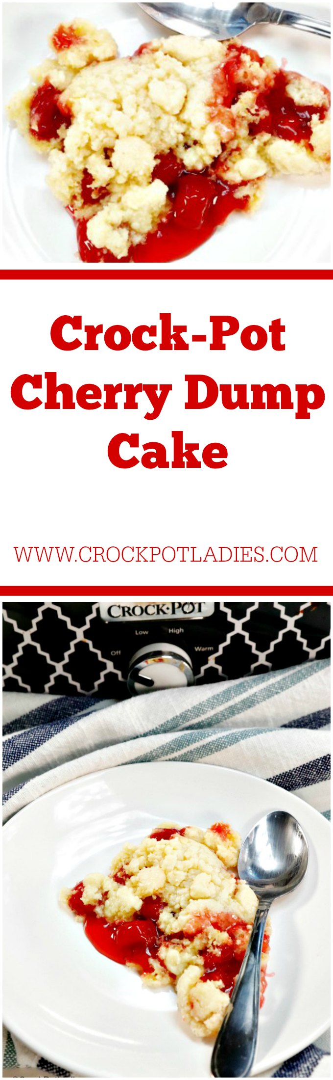 Crock-Pot Cherry Dump Cake