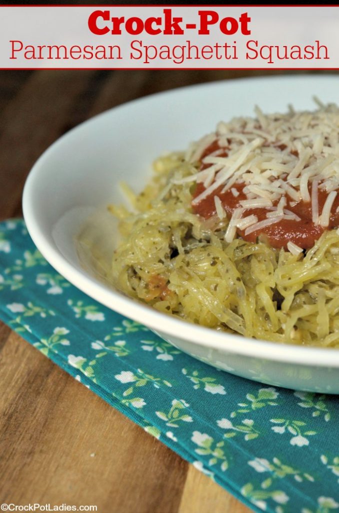 Crock-Pot Parmesan Spaghetti Squash