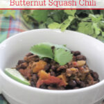 Crock-Pot Black Bean, Chorizo and Butternut Squash Chili