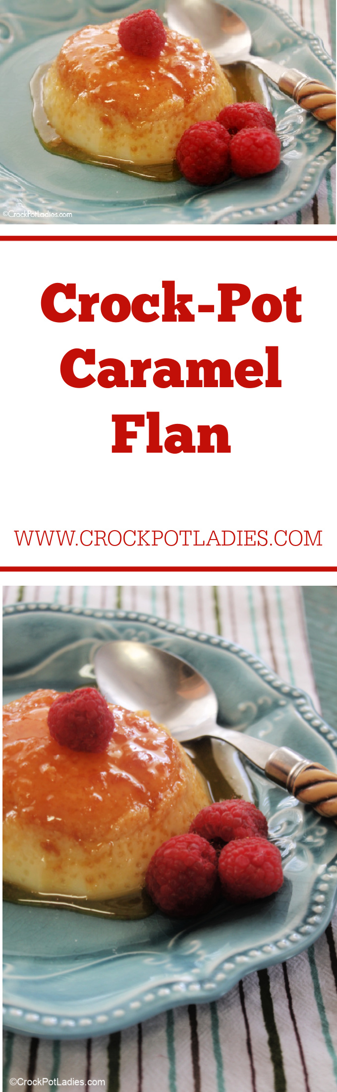 Crock-Pot Caramel Flan