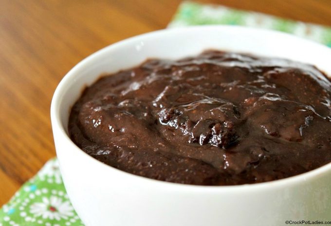 Crock-Pot Brownie Pudding