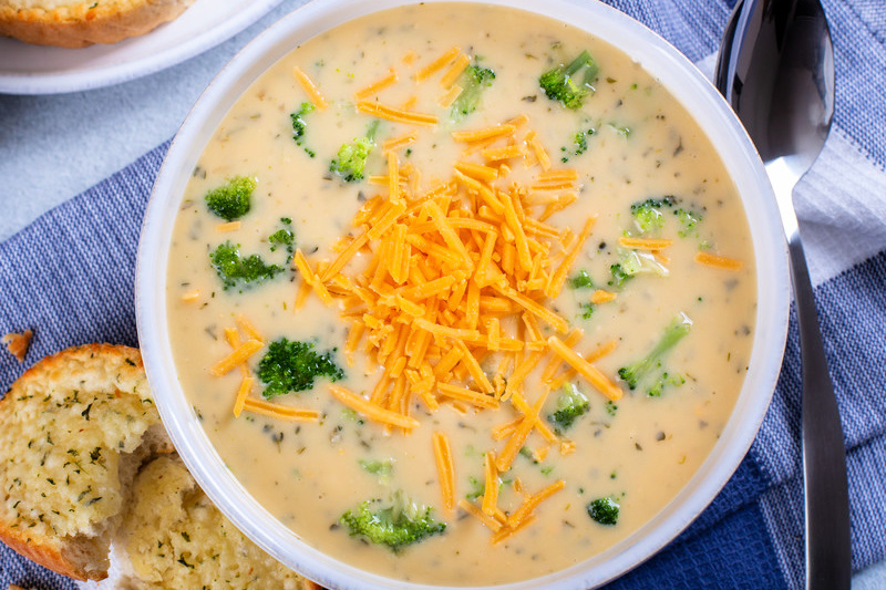 Crock-Pot Three Cheese Broccoli Soup