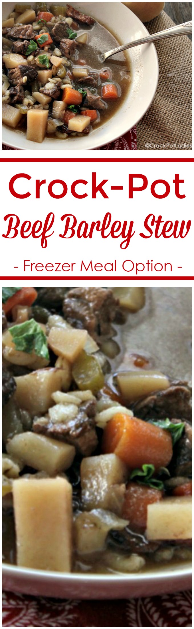 Crock-Pot Beef Barley Stew
