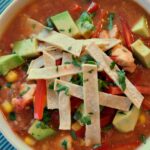 Crock-Pot Healthy Chicken Tortilla Soup