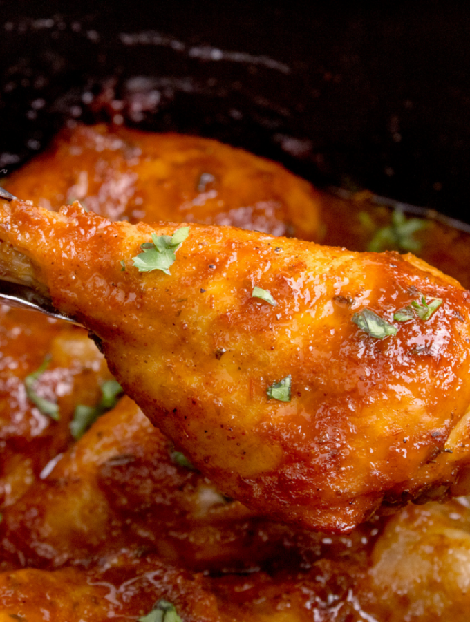 Crock-Pot Honey BBQ Chicken Drumsticks