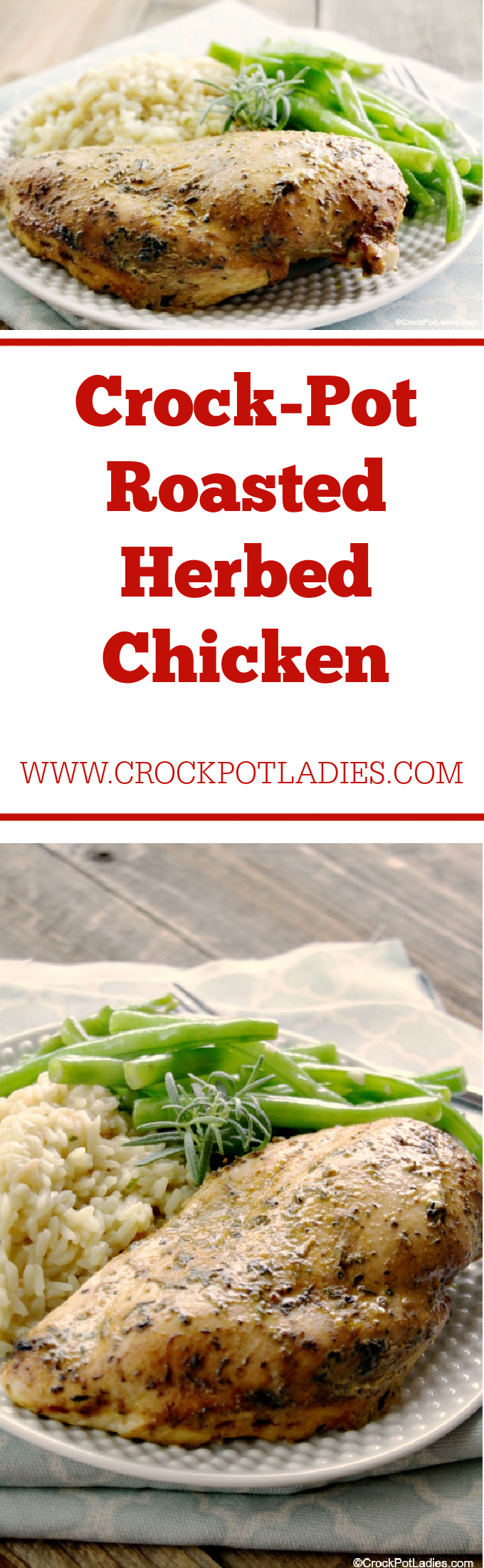 Crock-Pot Roasted Herbed Chicken