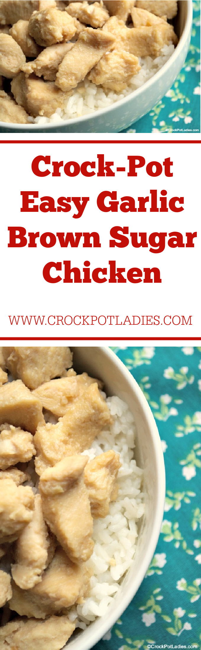 Crock-Pot Easy Garlic Brown Sugar Chicken