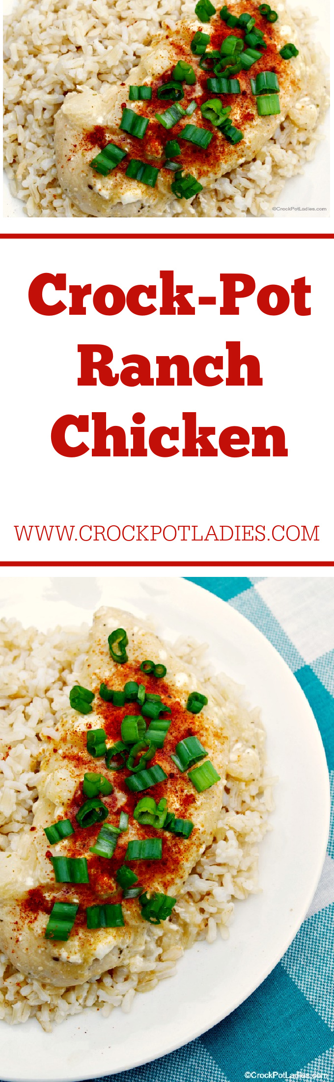 Crock-Pot Ranch Chicken
