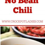 Crock-Pot No Bean Chili