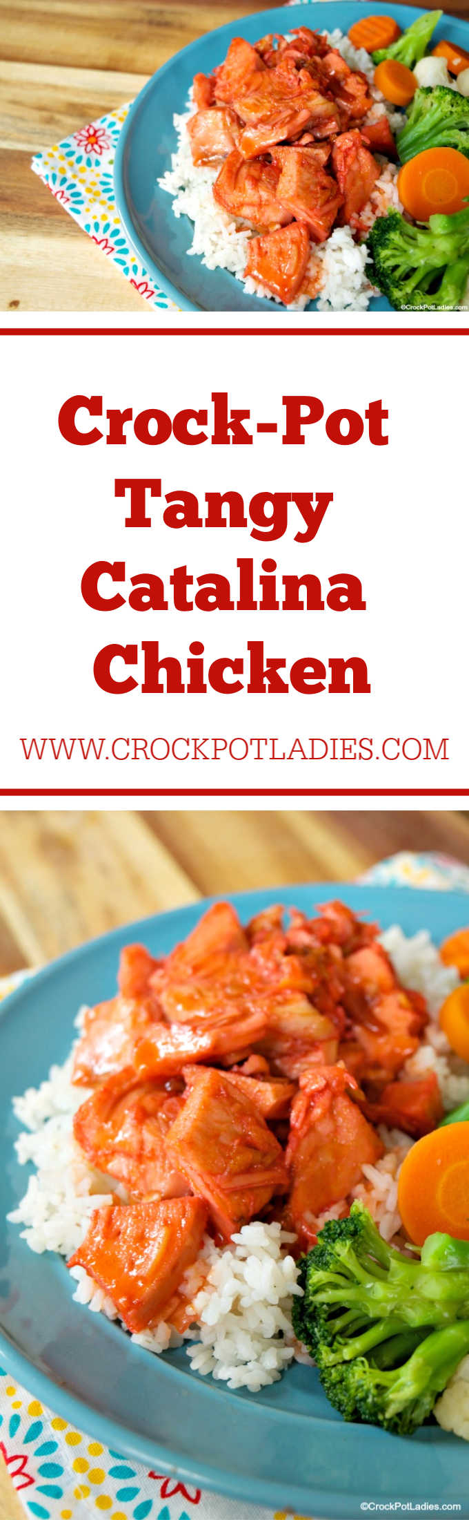 Crock-Pot Tangy Catalina Chicken