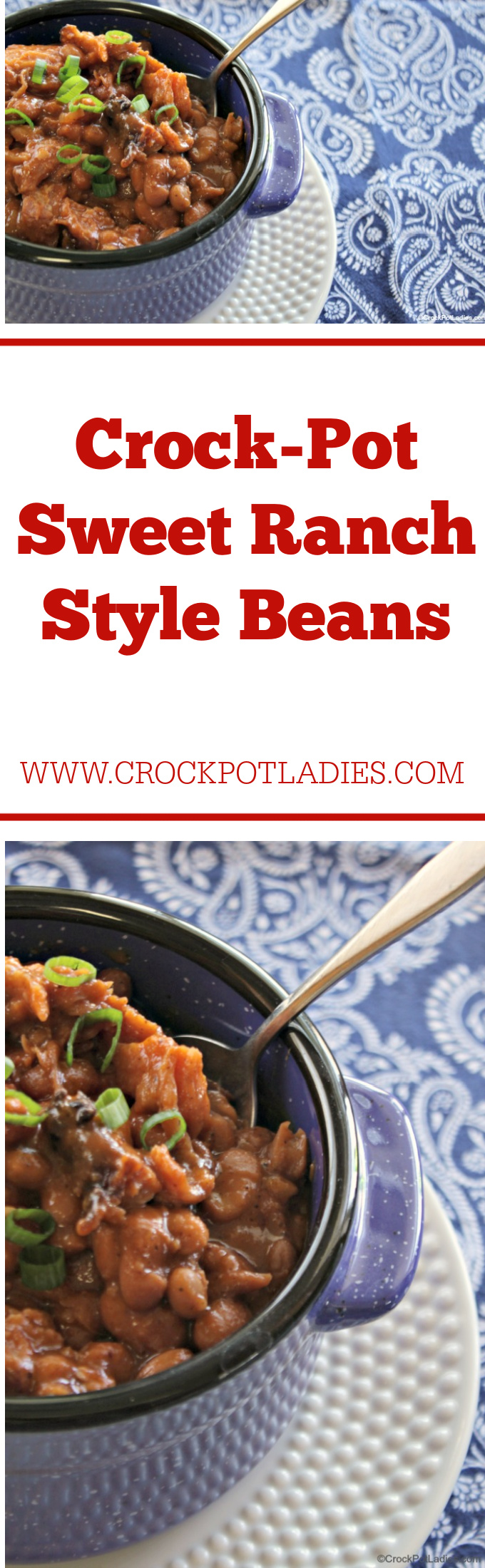 Crock-Pot Sweet Ranch Style Beans