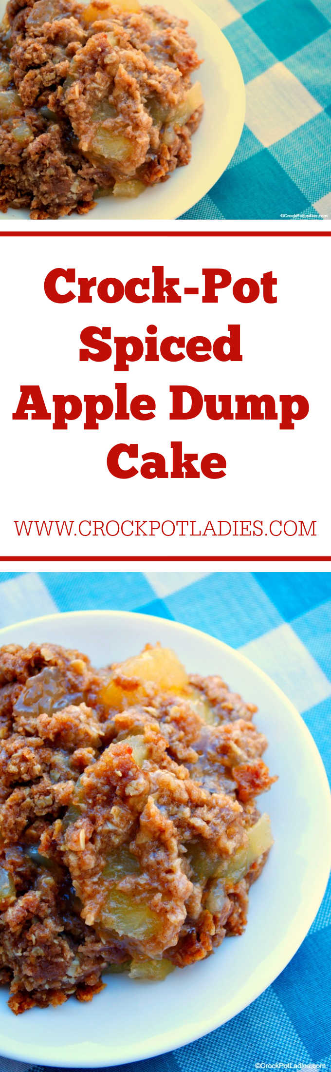 Crock-Pot Spiced Apple Dump Cake