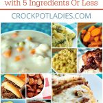 Crock-Pot Weight Watchers Recipes With 5 Ingredients Or Less