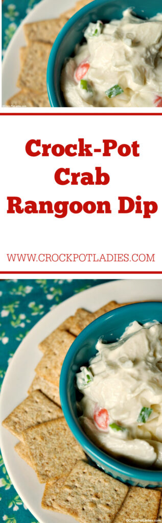 Crock-Pot Crab Rangoon Dip