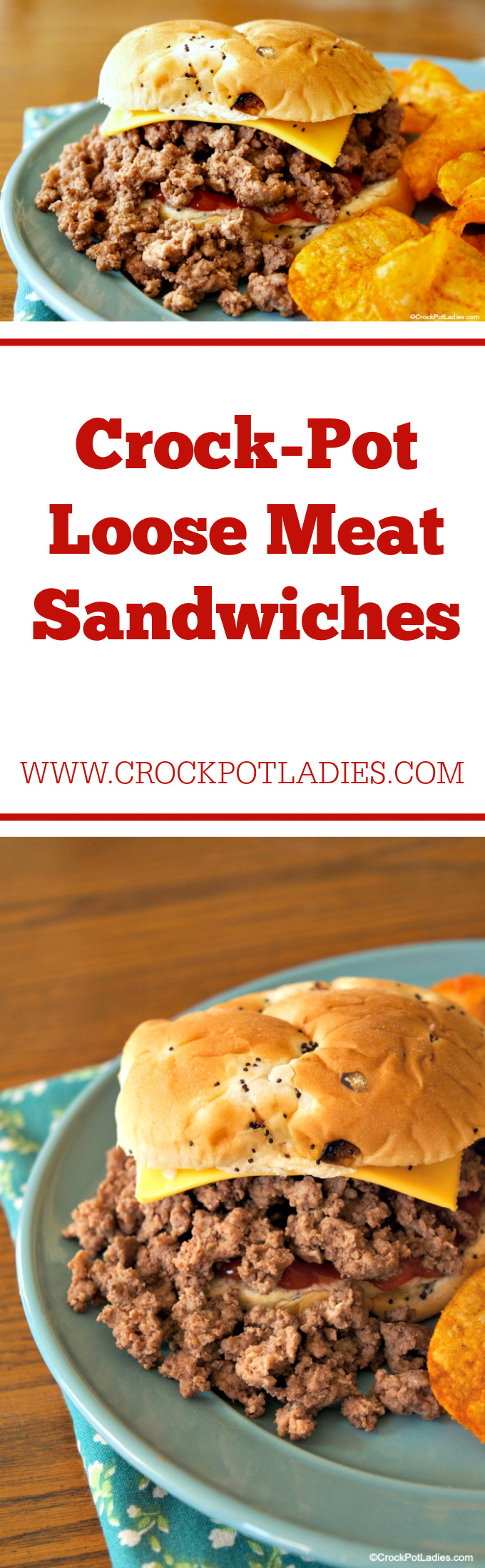 Crock-Pot Loose Meat Sandwiches