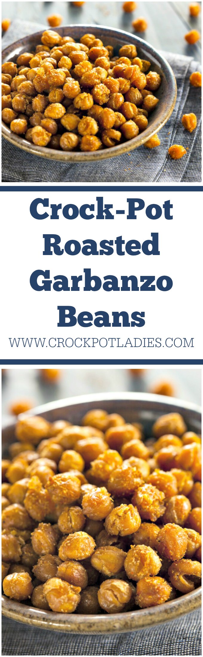 Crock-Pot Roasted Garbanzo Beans