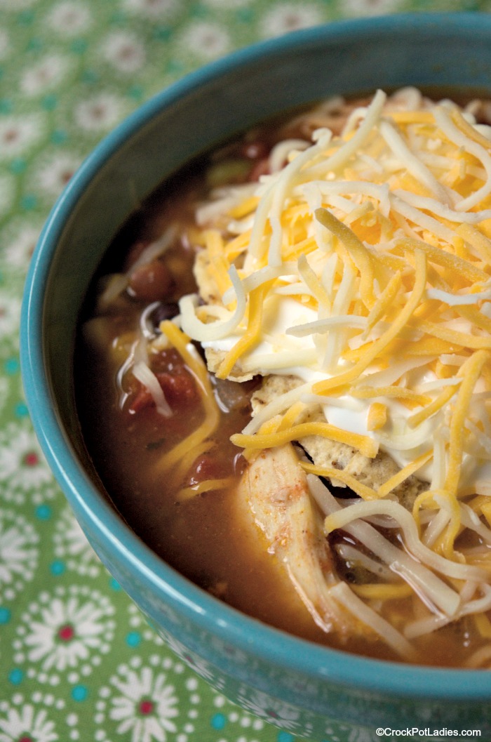 CrockPot Chicken Tortilla Soup CrockPot Ladies