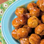 Crock-Pot Honey Buffalo Meatballs