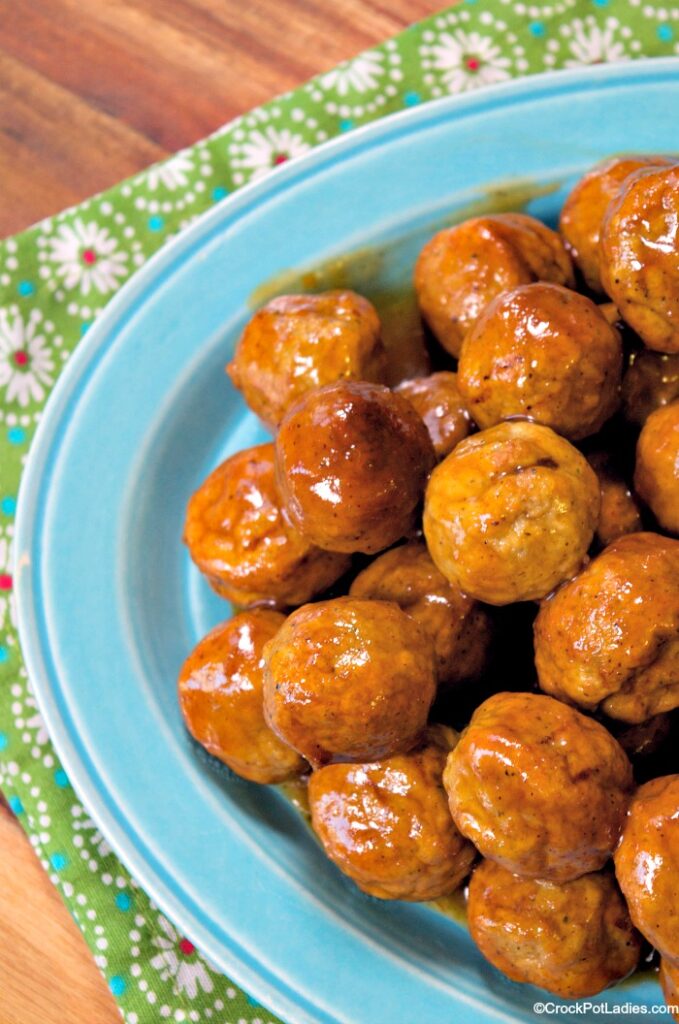 Crock-Pot Honey Buffalo Meatballs