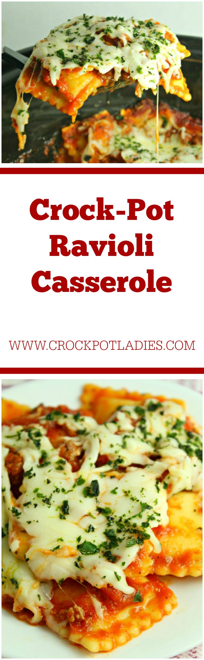Crock-Pot Ravioli Casserole
