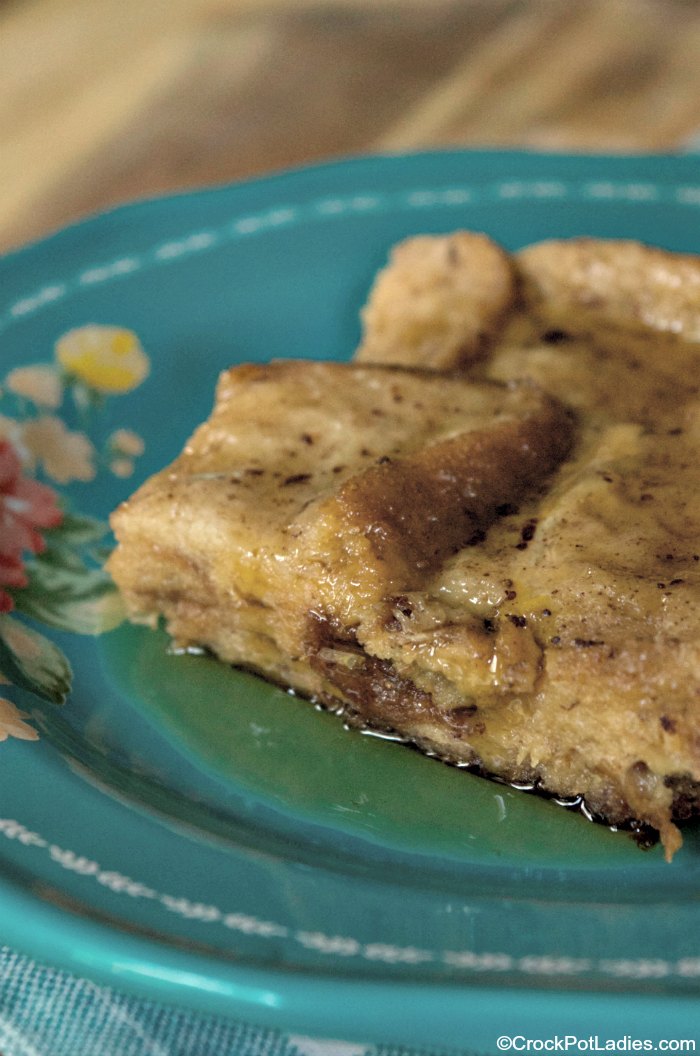 CrockPot French Toast Casserole CrockPot Ladies