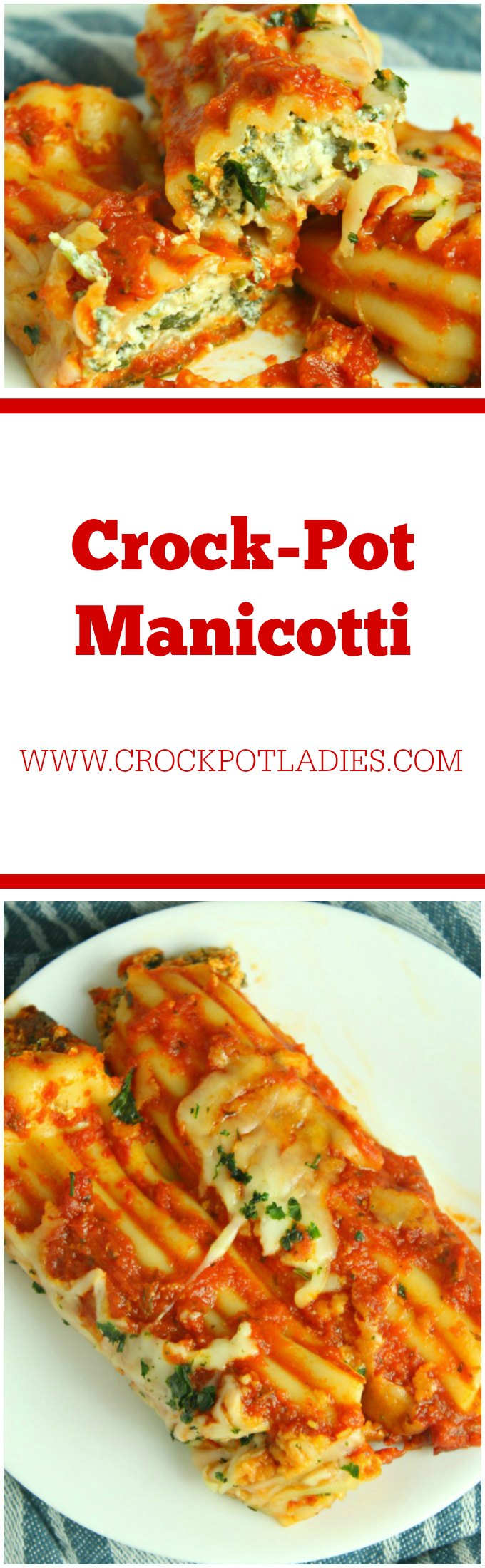 Crock-Pot Manicotti