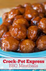 Crock-Pot Express BBQ Meatballs - Crock-Pot Ladies
