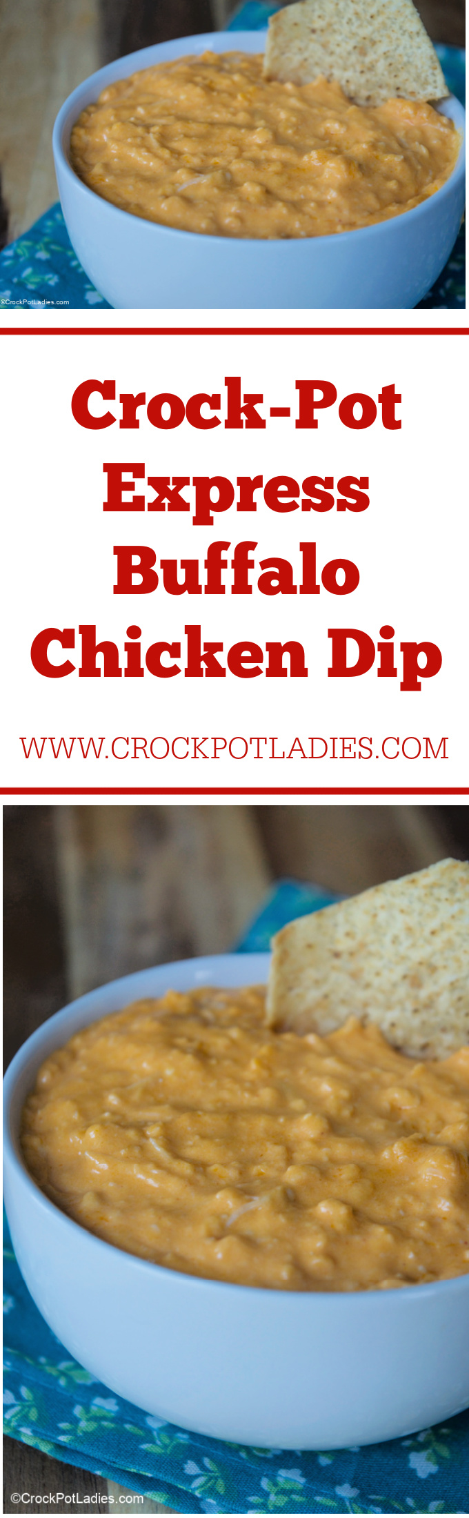 Crock-Pot Express Buffalo Chicken Dip
