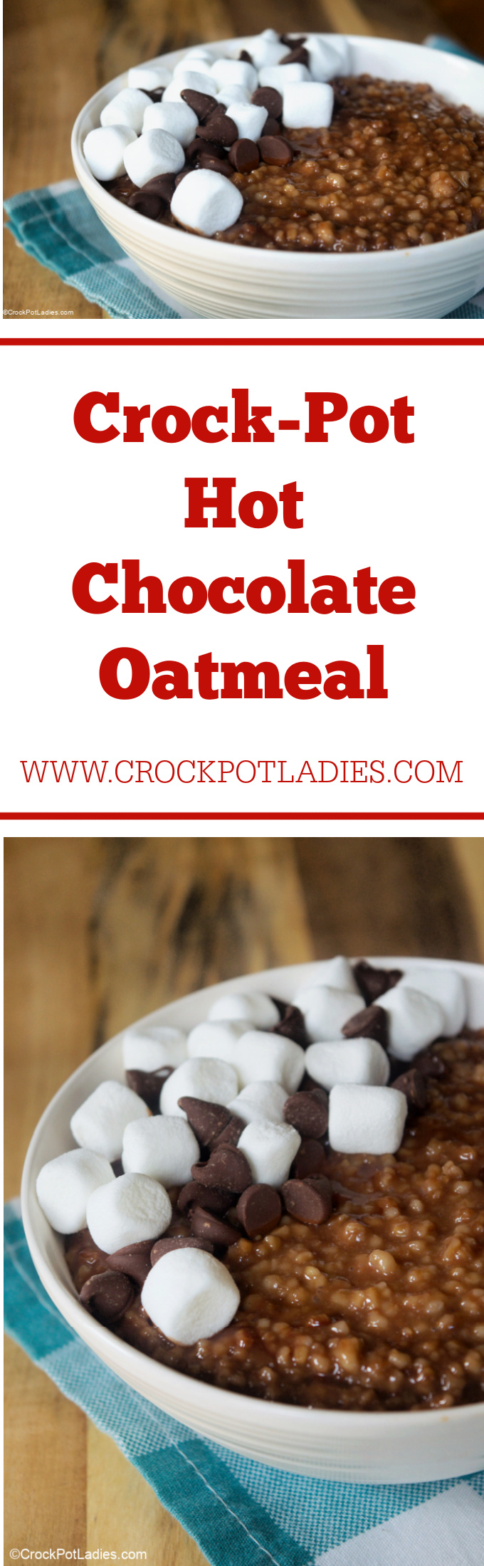 Crock-Pot Hot Chocolate Oatmeal