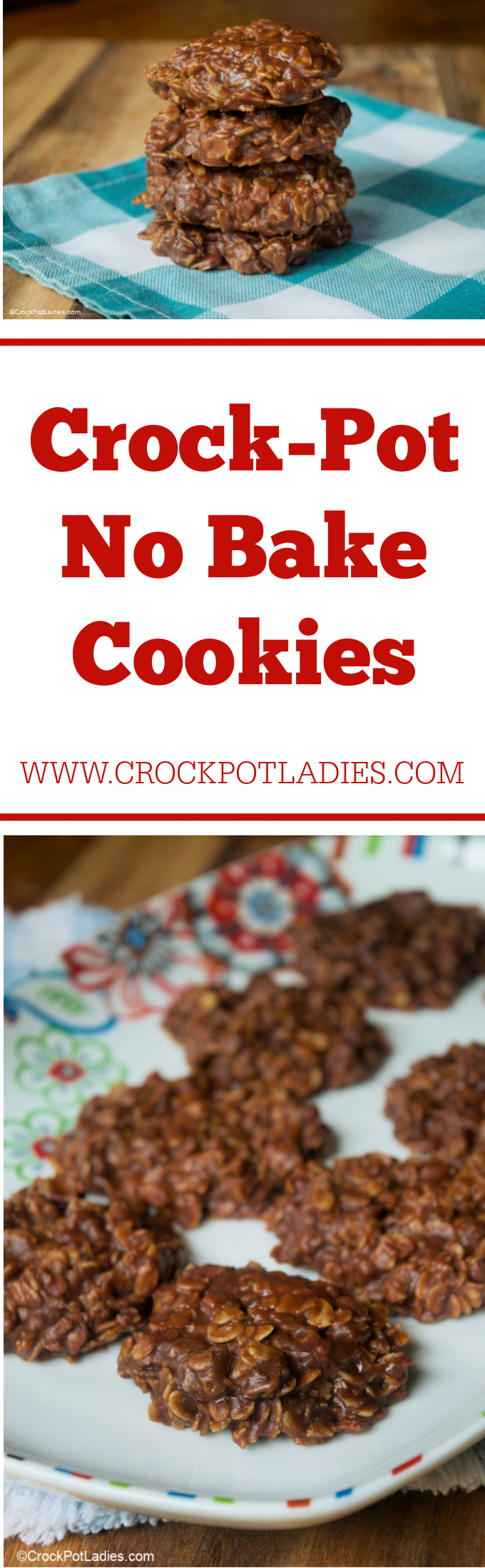 Crock-Pot No Bake Cookies