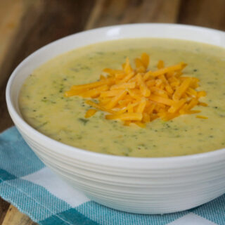 Crock-Pot Express Broccoli Cheddar Cheese Soup