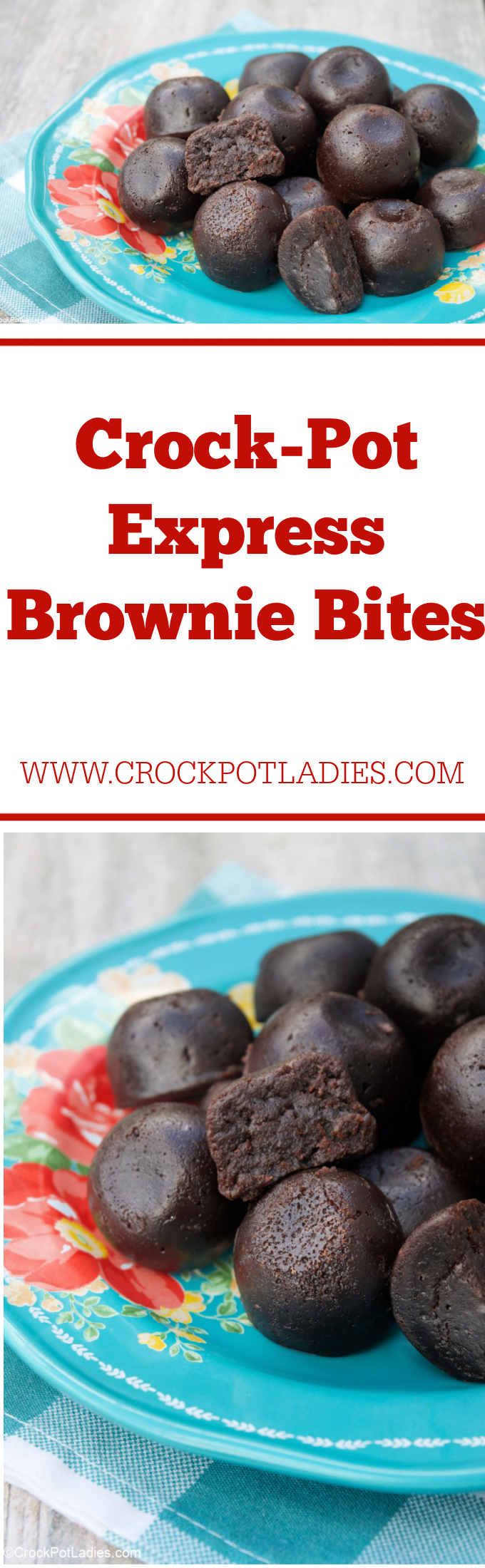Crock-Pot Express Brownie Bites