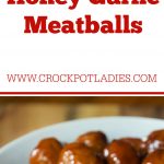 Crock-Pot Honey Garlic Meatballs