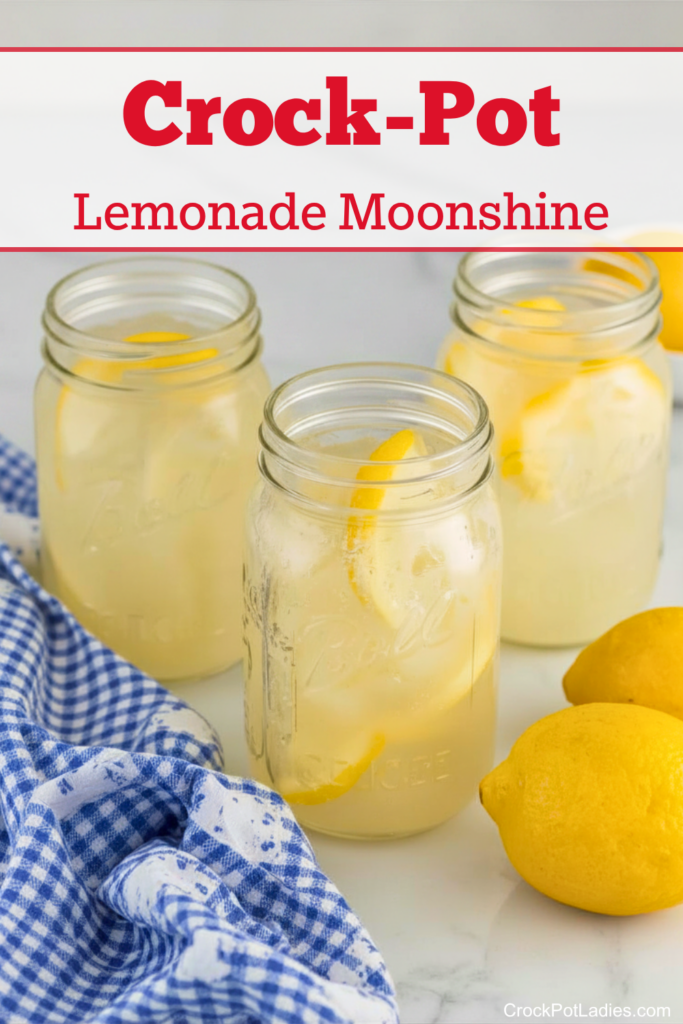 Crock-Pot Lemonade Moonshine